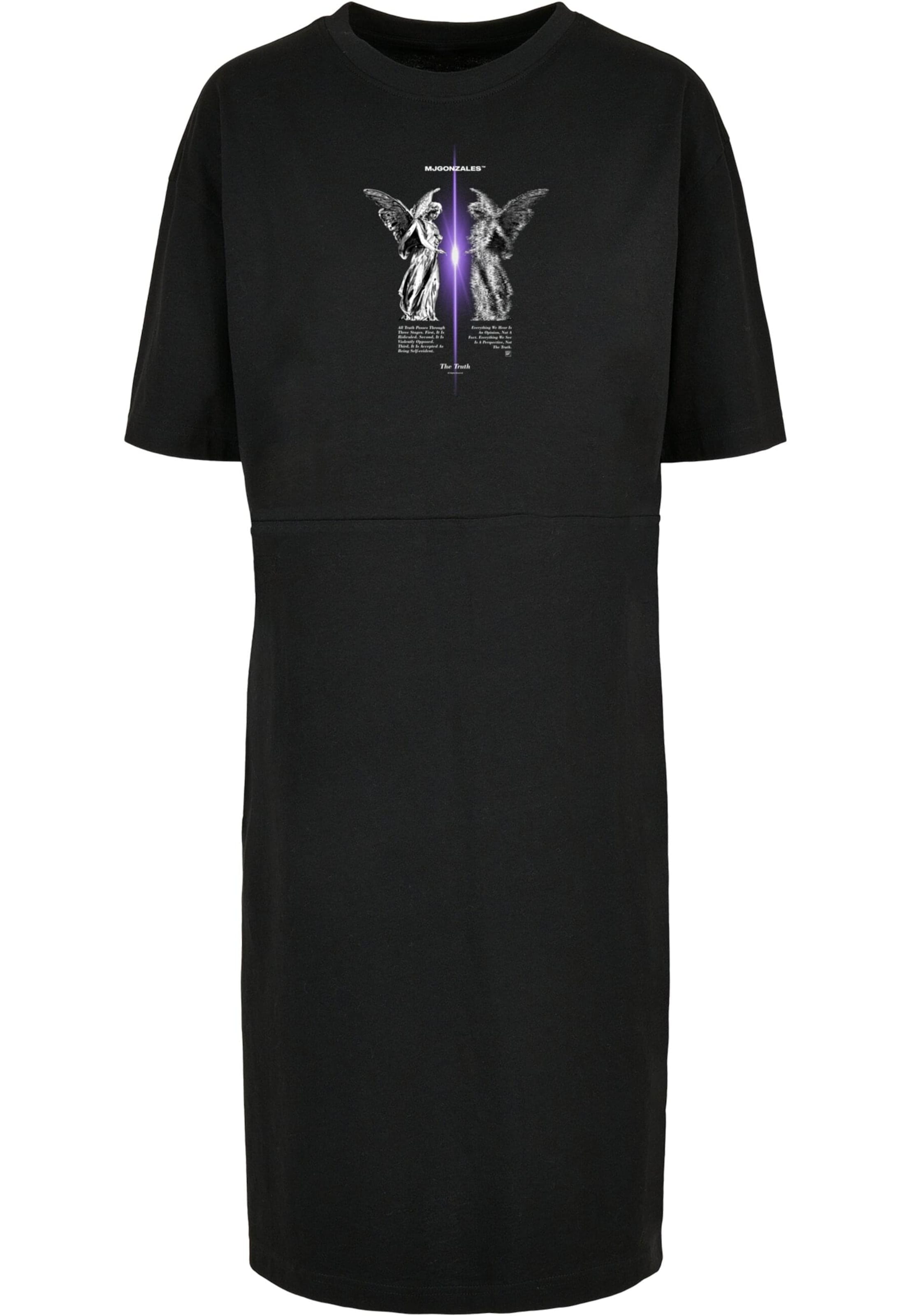 MJ GonzalesHaljina 'The Truth V.1' - crna boja: prednji dio