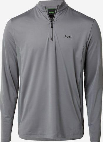 BOSS Green Paita 'Piraq' värissä vihreä: etupuoli