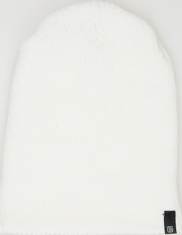 Brixton Hat & Cap in One size in White: front