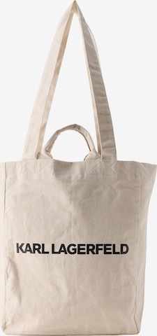 Karl Lagerfeld Shopper in Weiß: Vorderseite