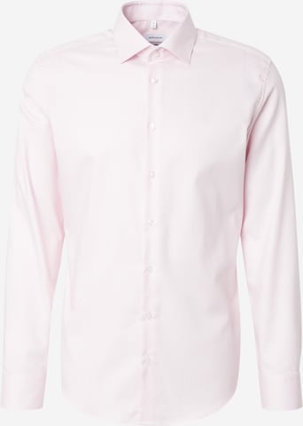 Chemise business SEIDENSTICKER en rose : devant