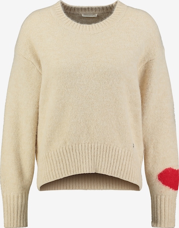 Pull-over 'Fluffy' Key Largo en beige : devant