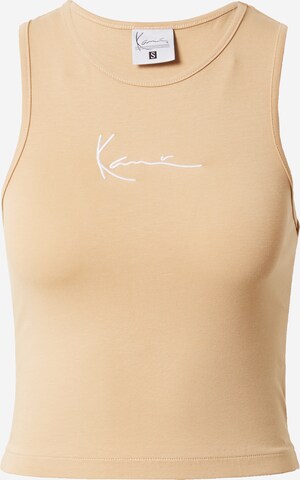 Top di Karl Kani in beige: frontale