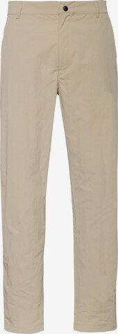 Champion Authentic Athletic Apparel Regular Workout Pants 'Athleisure Legacy' in Beige: front