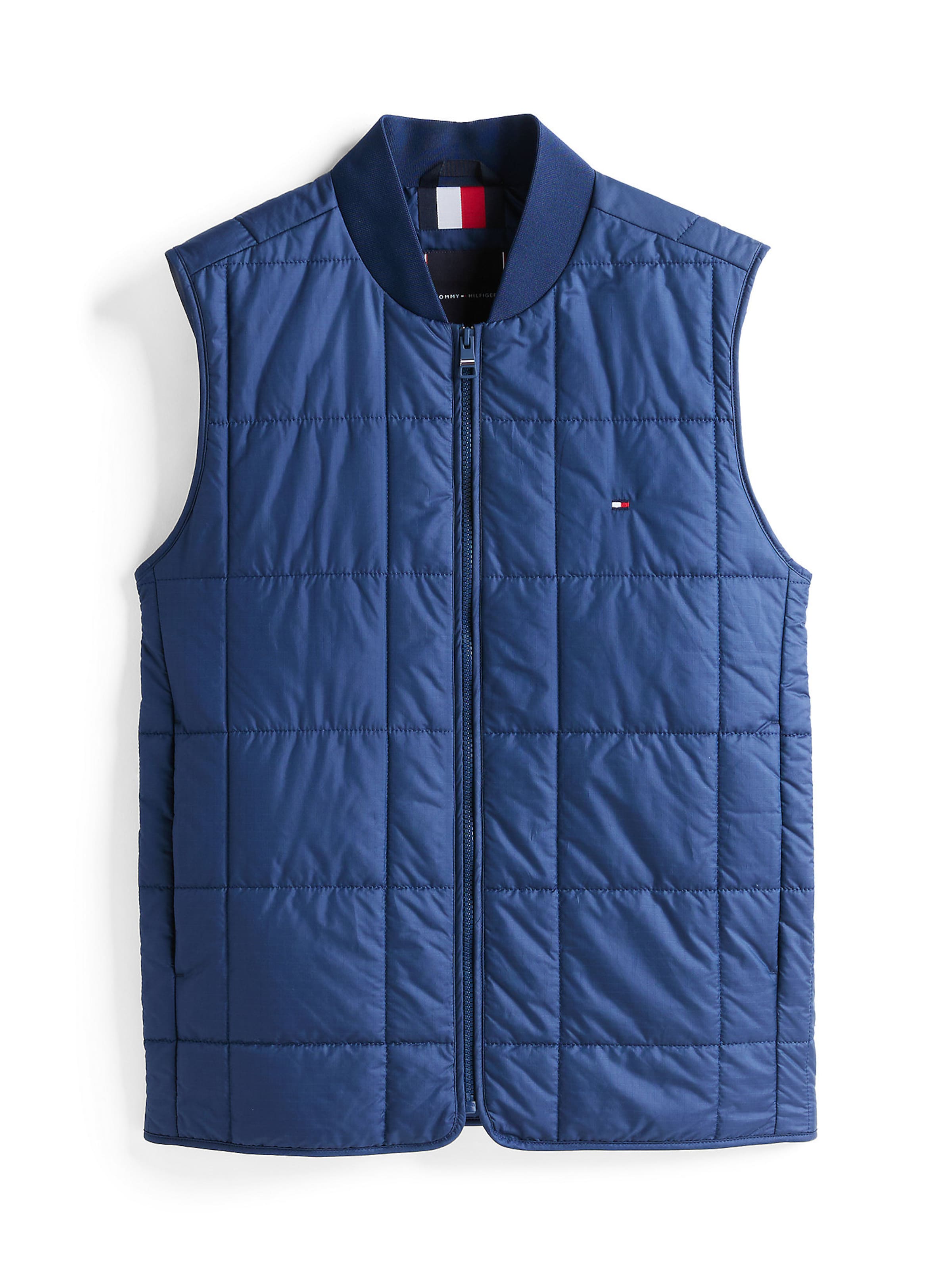 Gilet TOMMY HILFIGER en bleu : devant