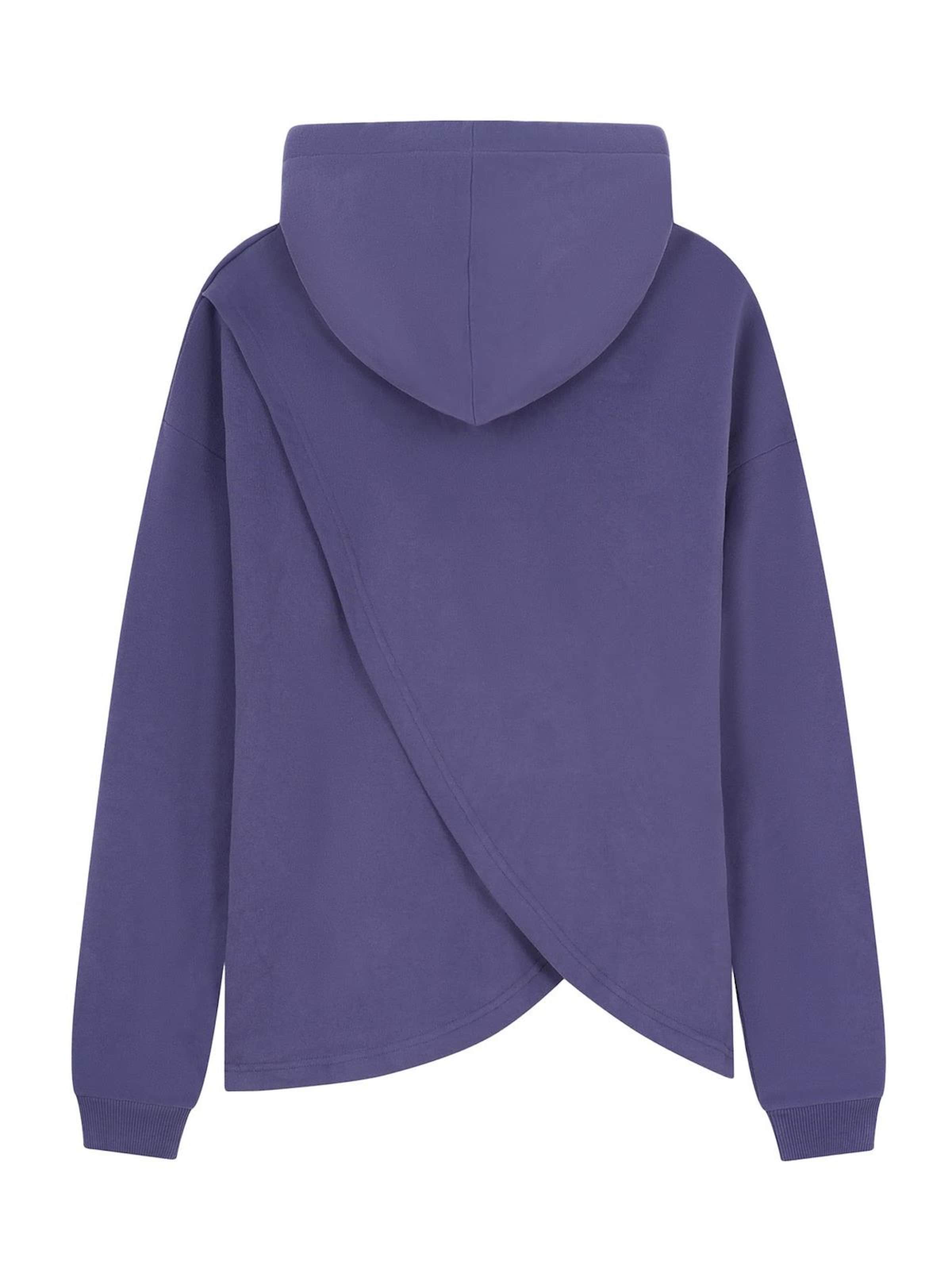 NOORLYS Sweatshirt 'VINGER' in Purple