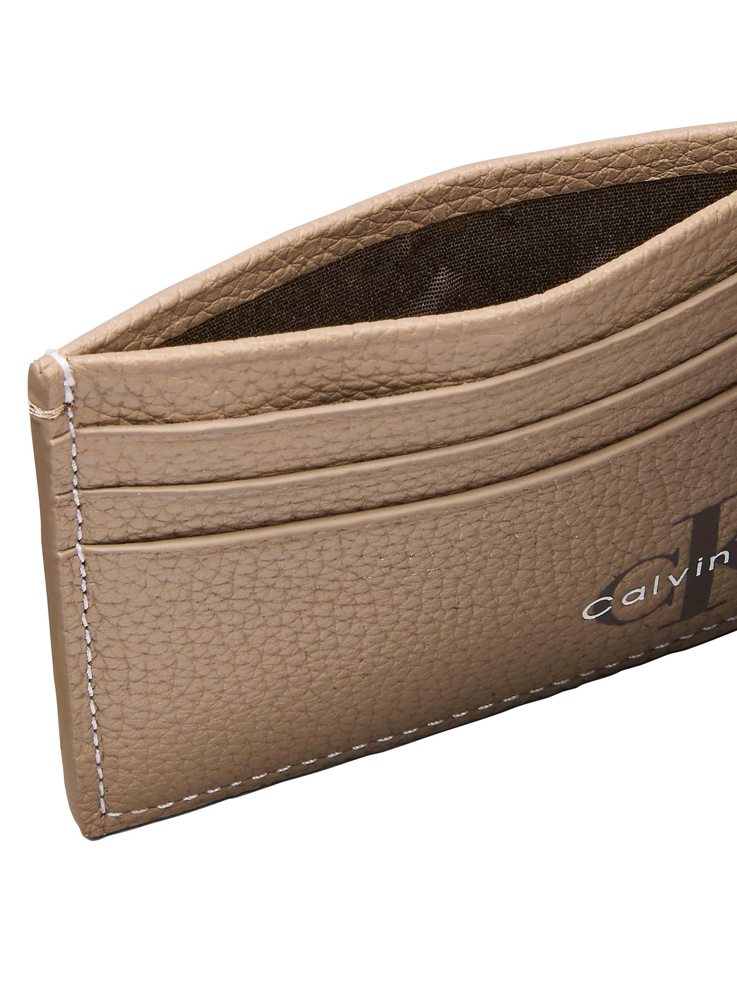 Calvin Klein Portemonnaie in Braun