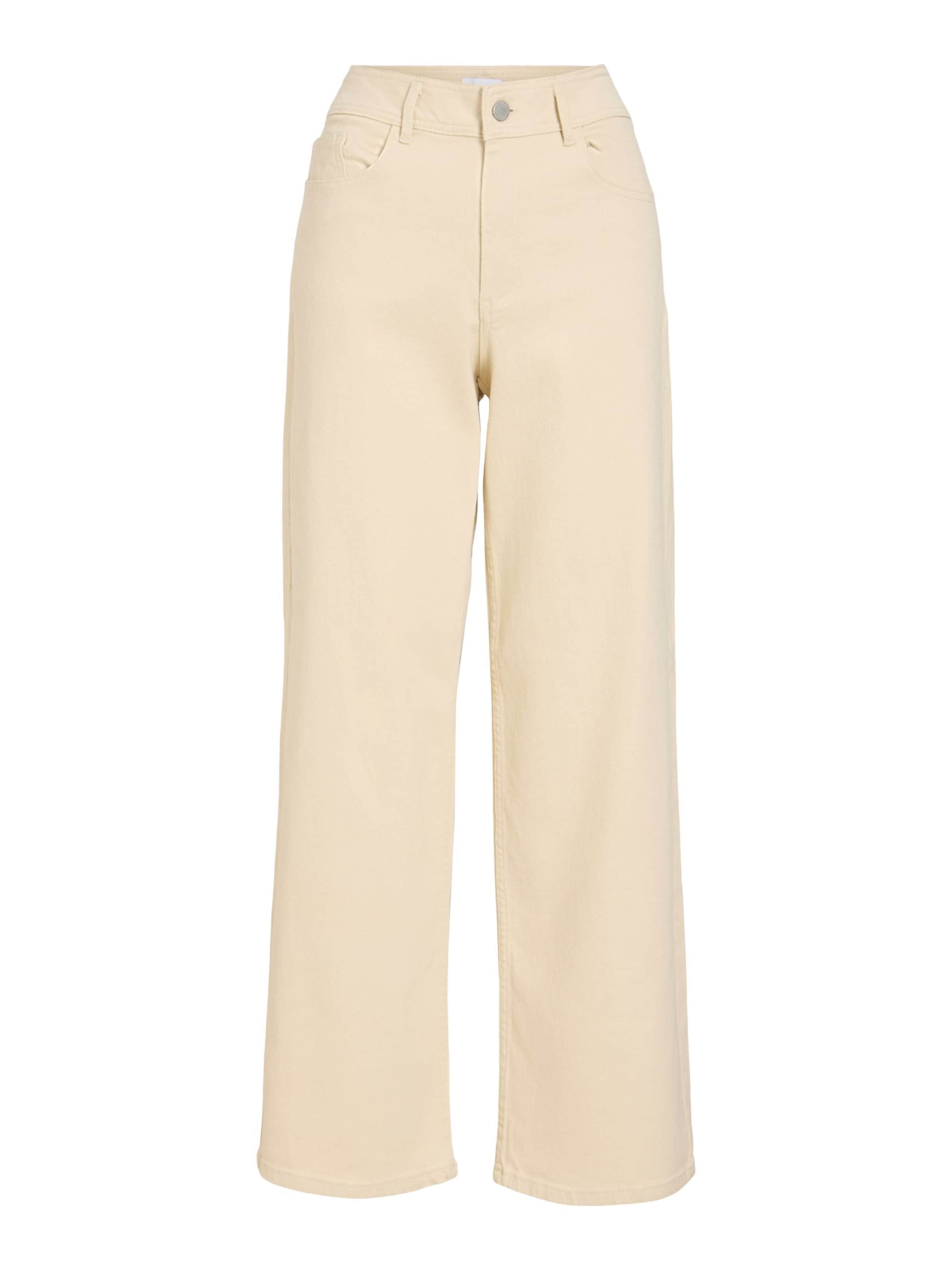 VILA - Vaquero 'CHIA' en beige: frente