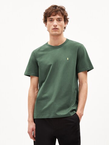 ARMEDANGELS Shirt 'LAARON' in Green: front