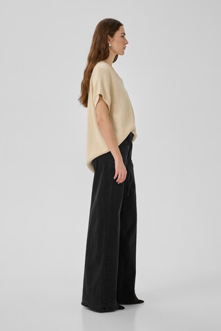 My Essential Wardrobe Wide leg Jeans 'Karo 144' in Grey