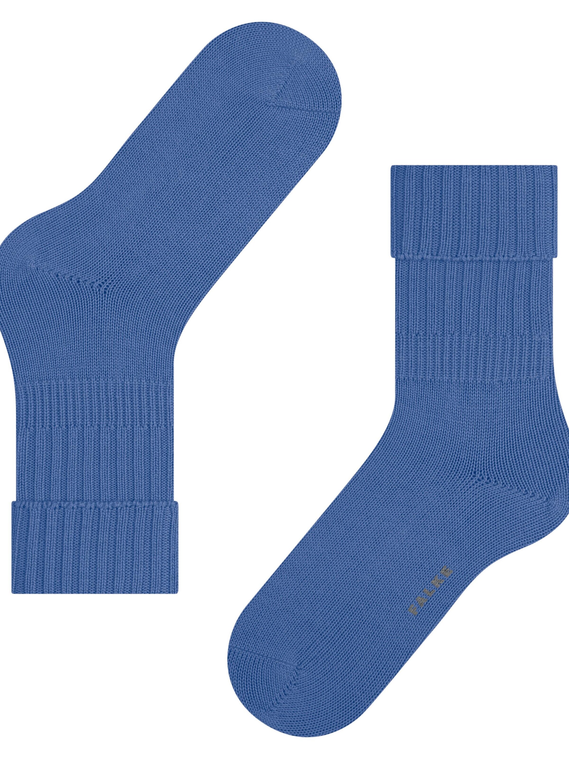 FALKE Socks 'Striggings Rib' in Blue