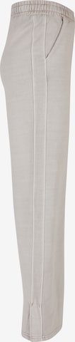 Urban Classics Wide leg Broek in Grijs