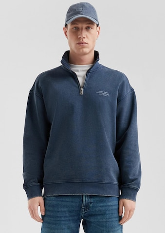 Veste de survêtement QS en bleu : devant