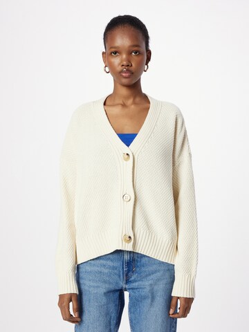 Weekend Max Mara Strickjacke 'WALES' in Weiß: Vorderseite