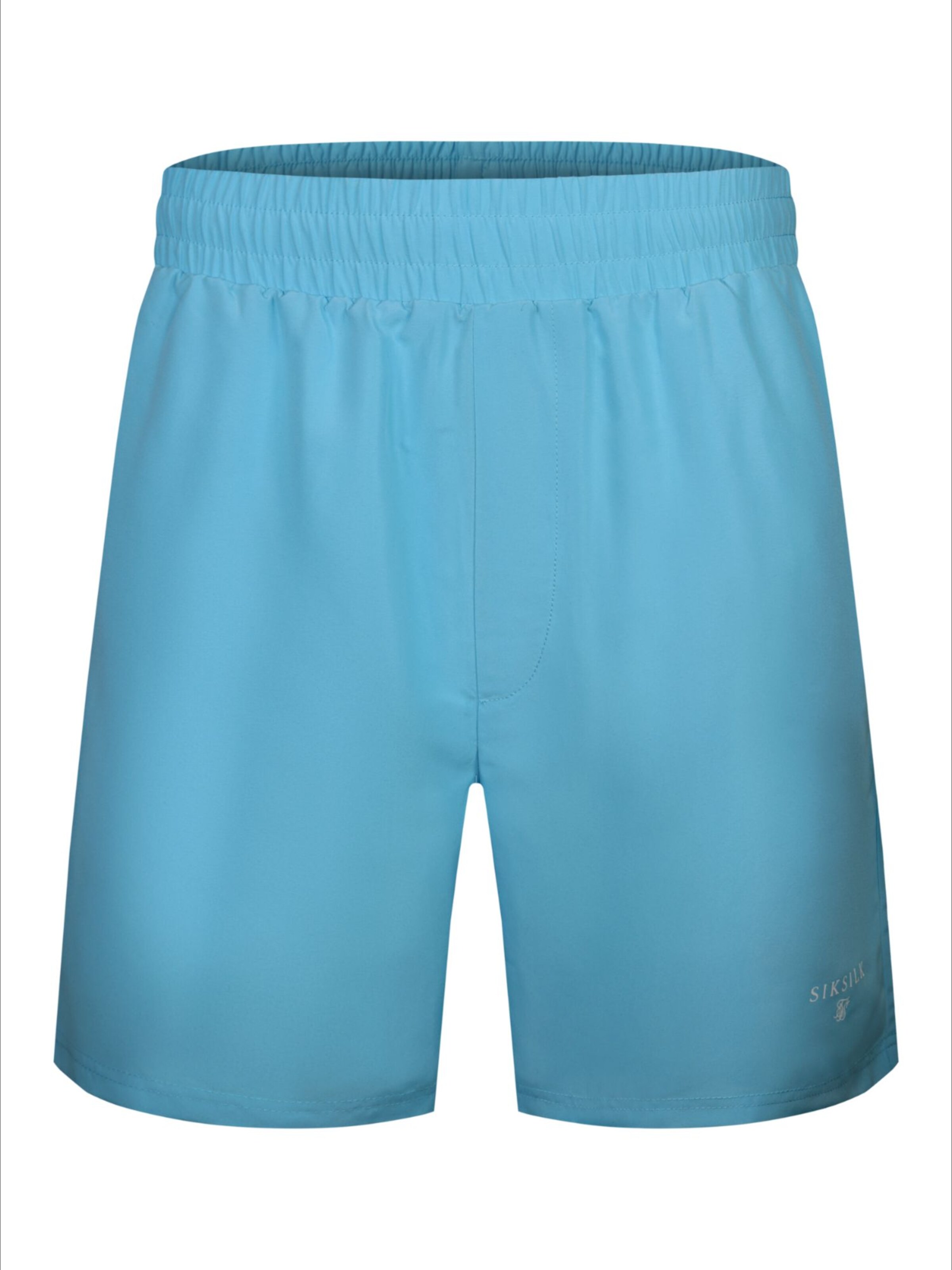 SikSilk Badeshorts in neonblau, Produktansicht