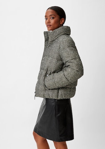 COMMA Übergangsjacke in Grau: Vorderseite