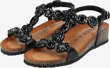 IGI&CO Sandalen met riem in Zwart