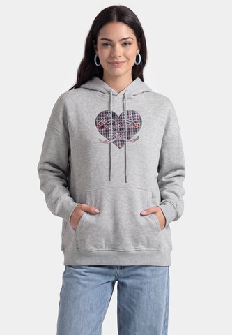 MYMO - Sudadera en gris: frente