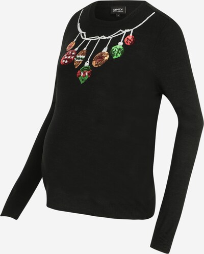 Only Maternity Sweater 'XMAS' in Mixed colours / Black, Item view