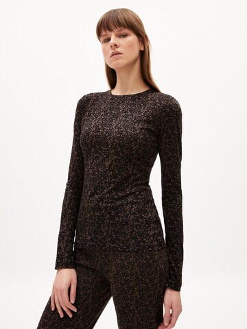 ARMEDANGELS Shirt 'Riccaarda' in Braun: Vorderseite