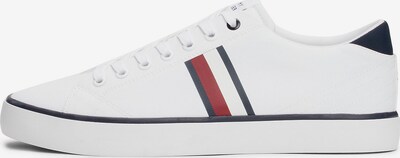 TOMMY HILFIGER Baskets basses 'Essential' en marine / rouge foncé / blanc, Vue avec produit