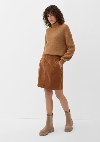 s.Oliver Skirt in Brown