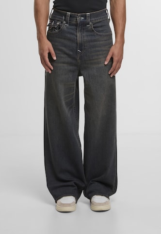 True Religion Wide Leg Jeans 'Bobby' in Blau