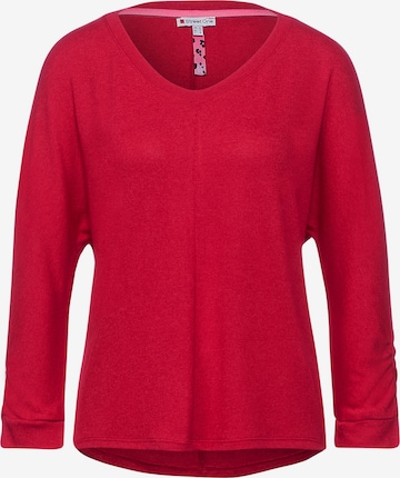 STREET ONE Shirt in Rood: voorkant