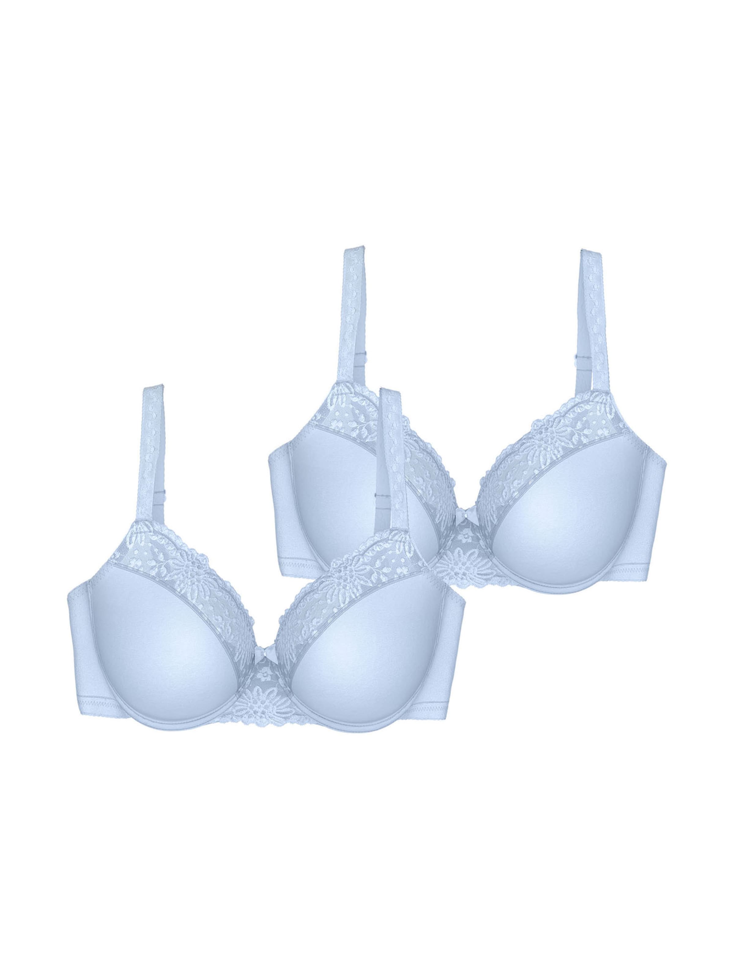 Soutien-gorge ' Ladyform Soft ' TRIUMPH en bleu : devant