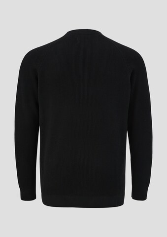 s.Oliver Men Big Sizes Pullover in Schwarz