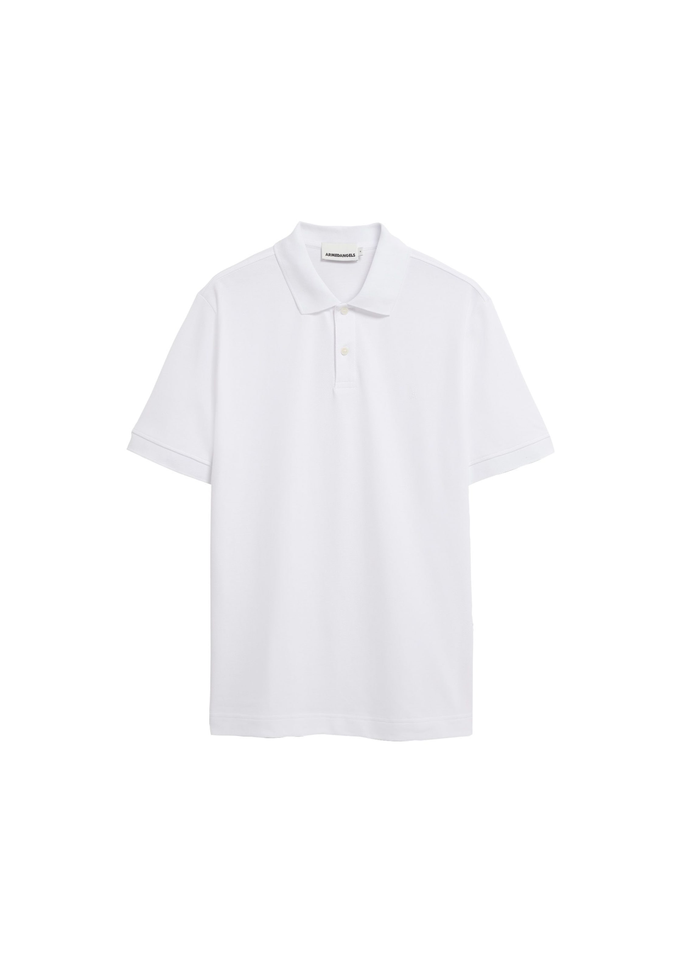 T-Shirt ARMEDANGELS en blanc : devant