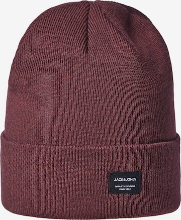 JACK & JONES Beanie 'DNA' in Red