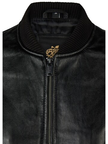 Apple of Eden Lederjacke in Schwarz