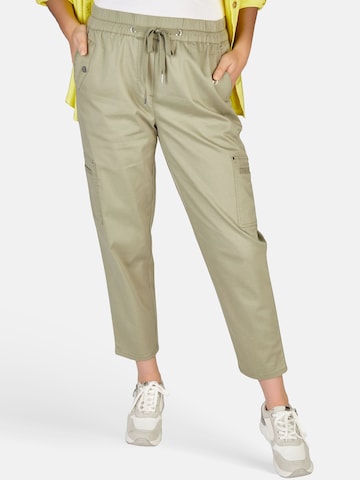 Regular Pantalon Navigazione en vert : devant