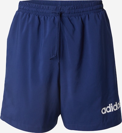 Sportinės kelnės 'CHELSEA' iš ADIDAS SPORTSWEAR, spalva – gencijono spalva / balta, Prekių apžvalga