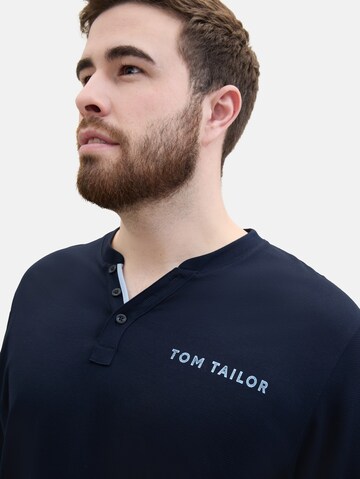 TOM TAILOR Men + Shirt in Blau
