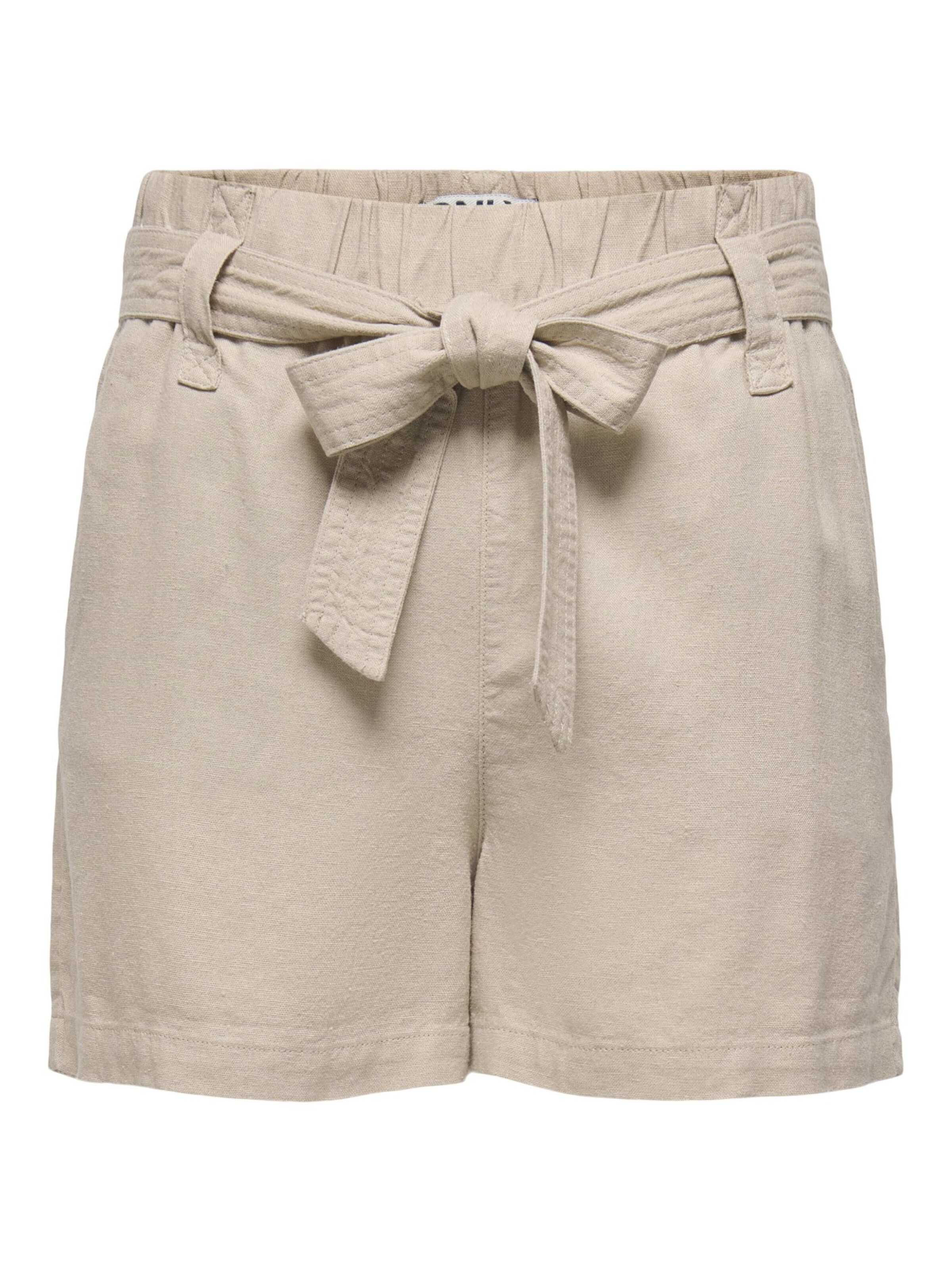 Pantalon 'Caro' ONLY en beige : devant