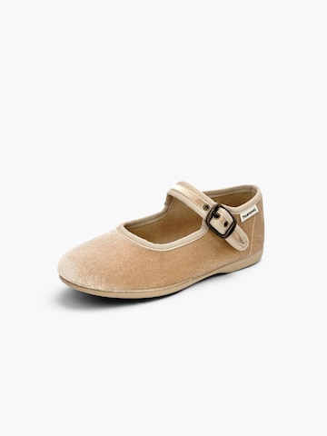 Pisamonas Halbschuh‌ in Beige: Vorderseite