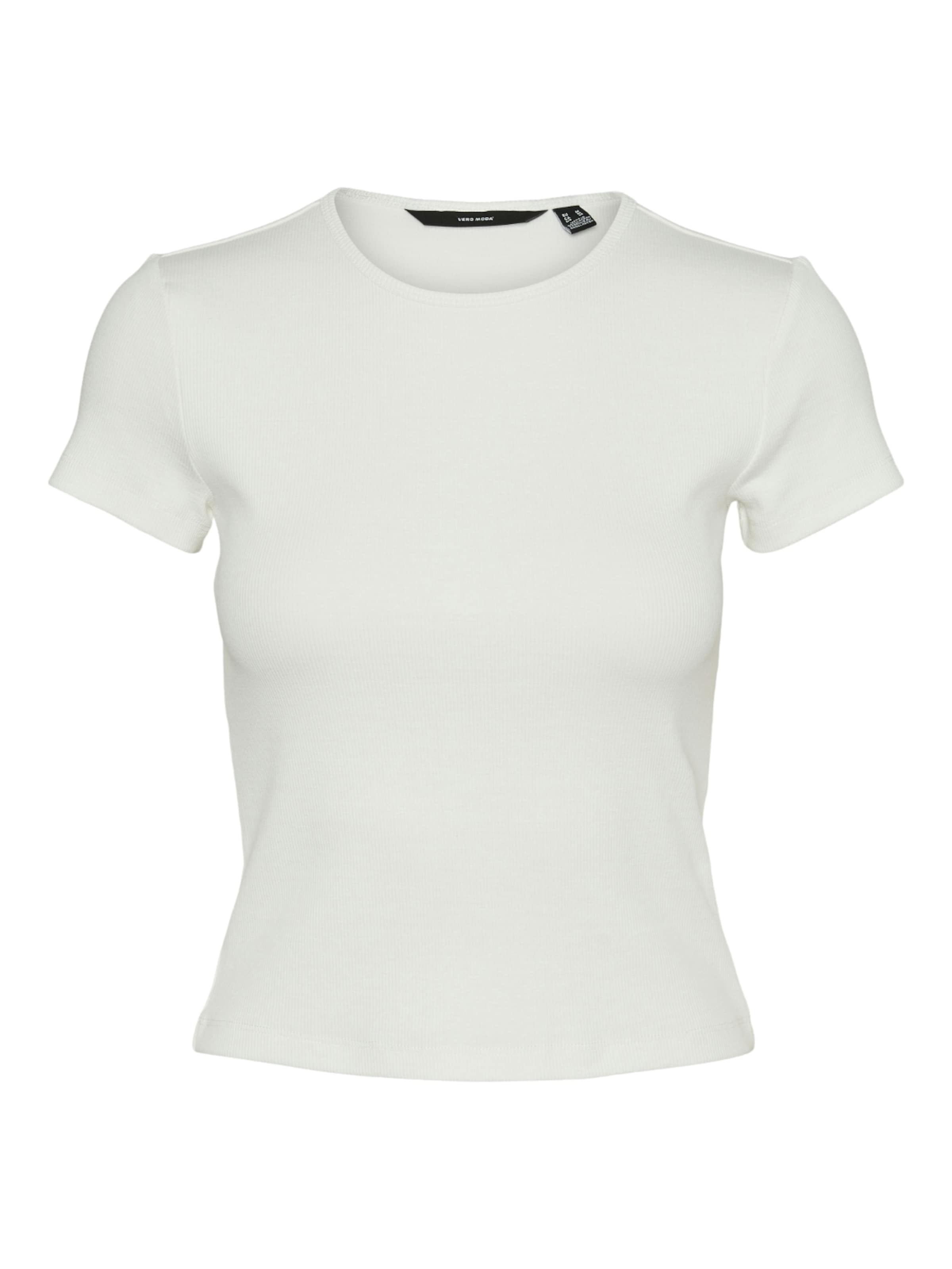 VERO MODA T-shirt 'VMChloe' i vit: framsida
