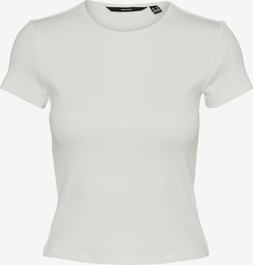 T-shirt 'CHLOE' VERO MODA en blanc : devant