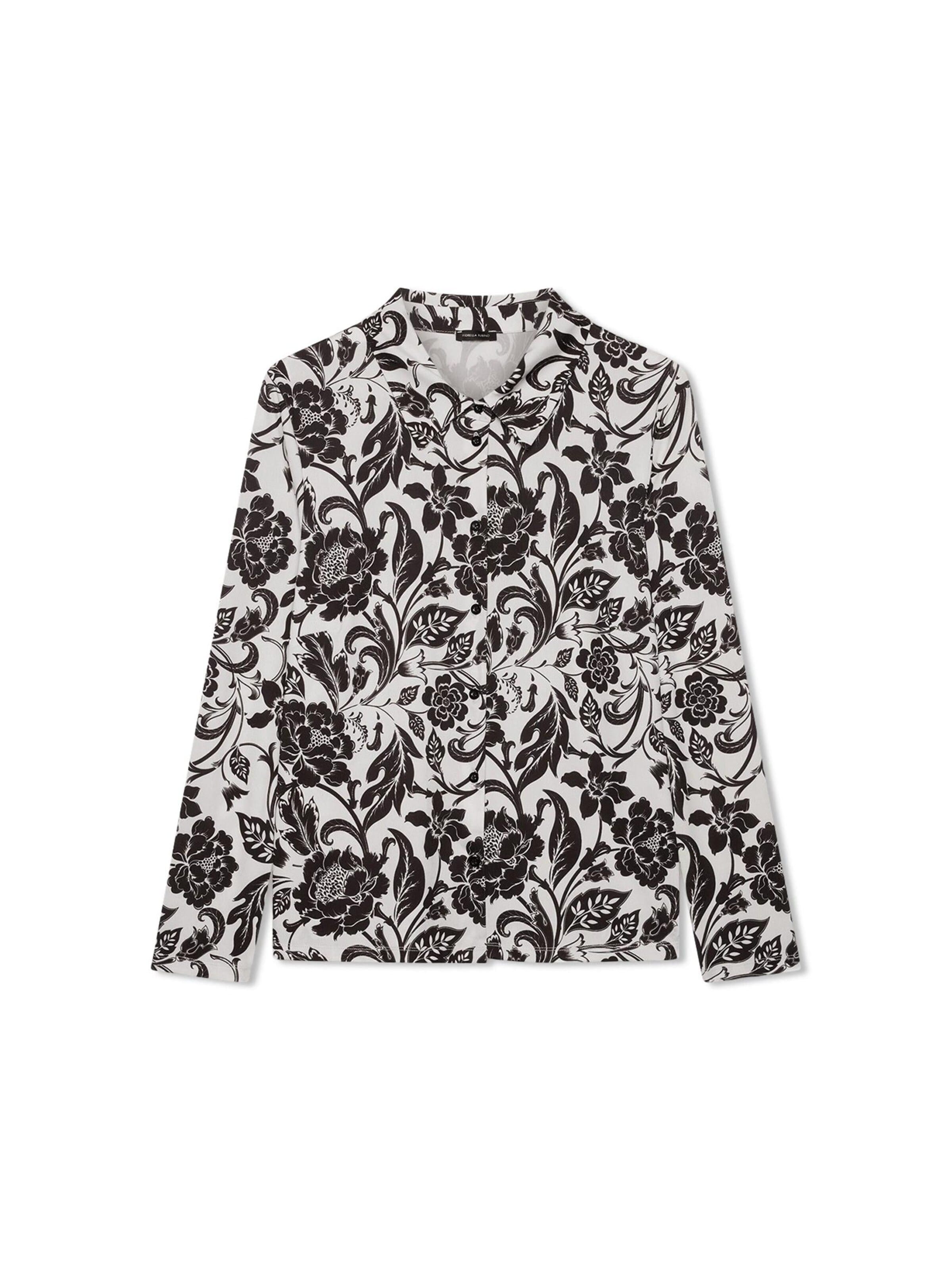 Fiorella Rubino Blouse in Black: front