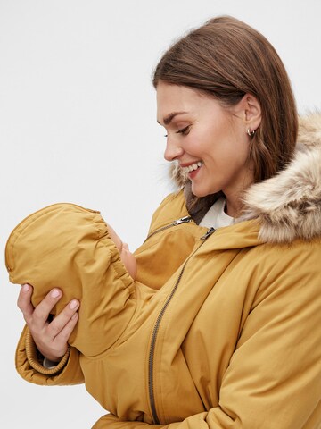 MAMALICIOUS Winter Parka 'AMY' in Brown