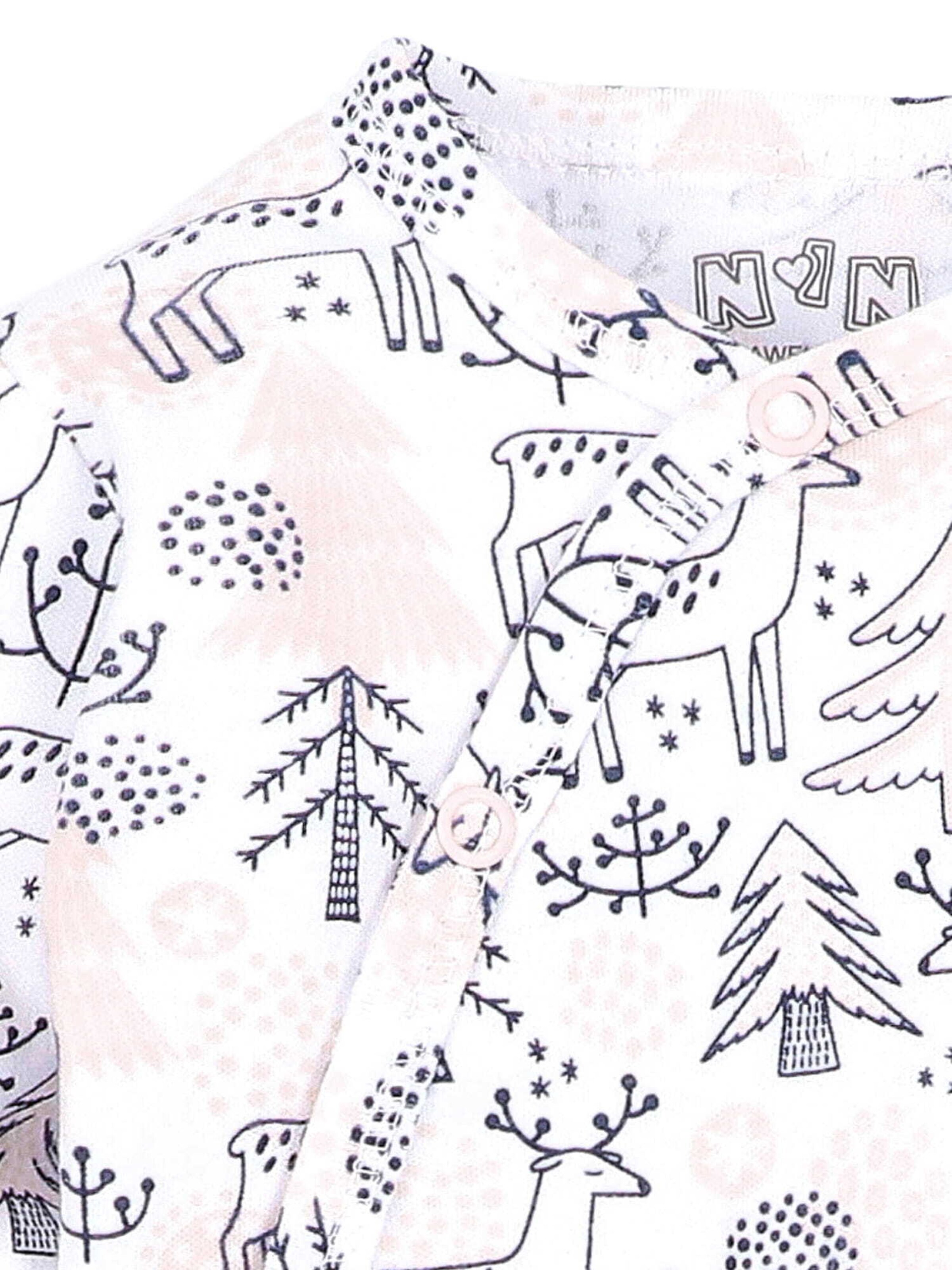 NINI Romper/bodysuit 'Hirsch' in White