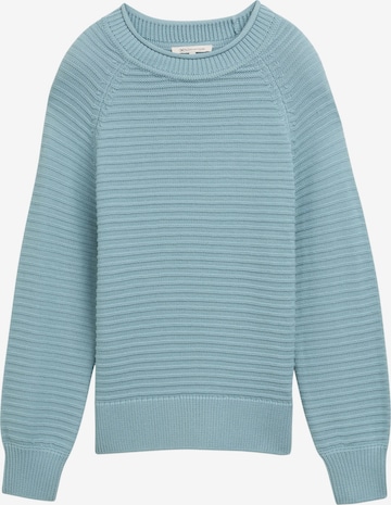 TOM TAILOR DENIM Sweater in Blue: front