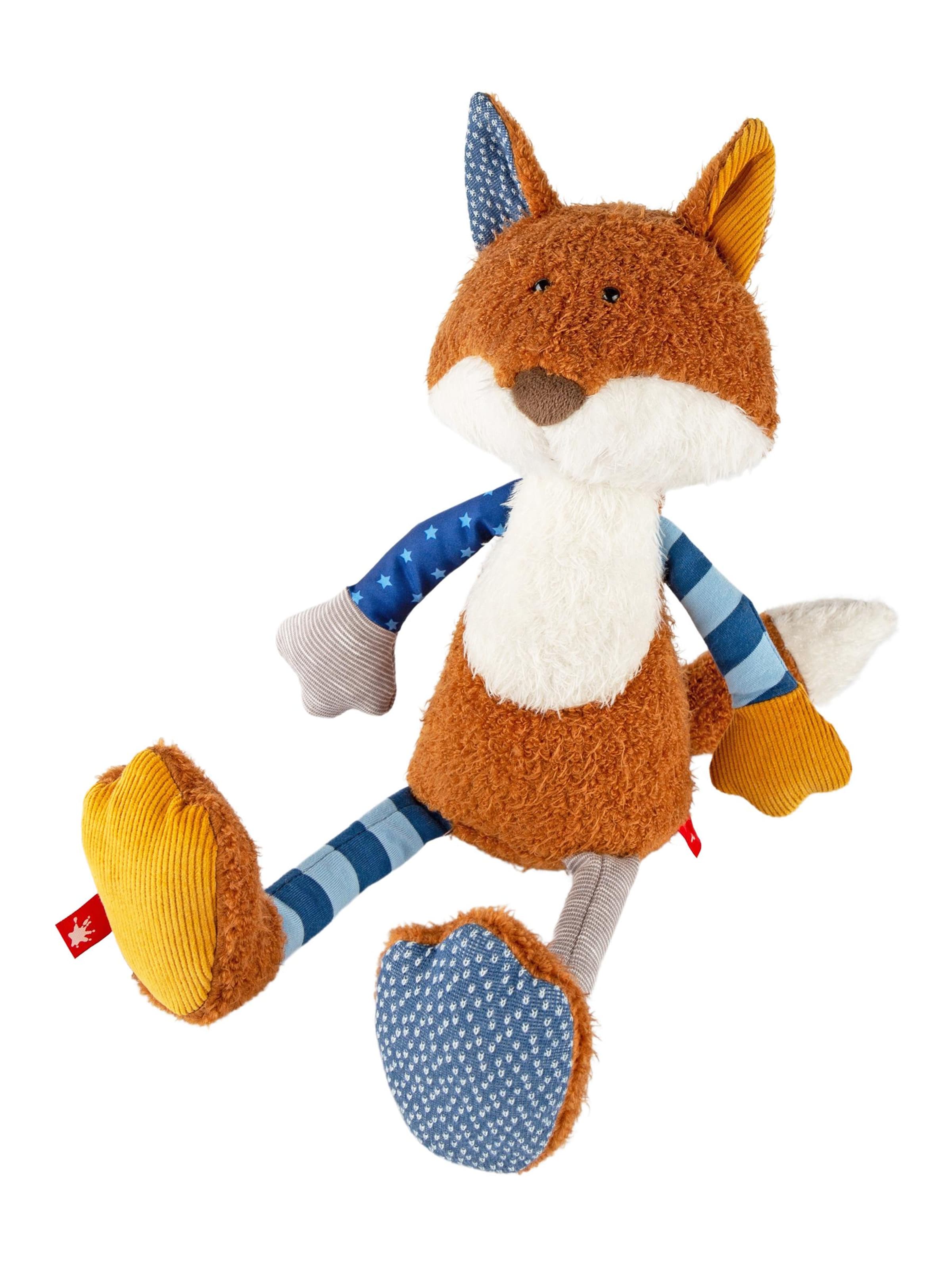 SIGIKID Stuffed animals 'Kuscheltier Fuchs Patchwork Sweety' in Mixed colors: front