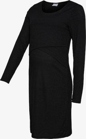 Rochie 'Carma' MAMALICIOUS pe negru / alb, Vizualizare produs