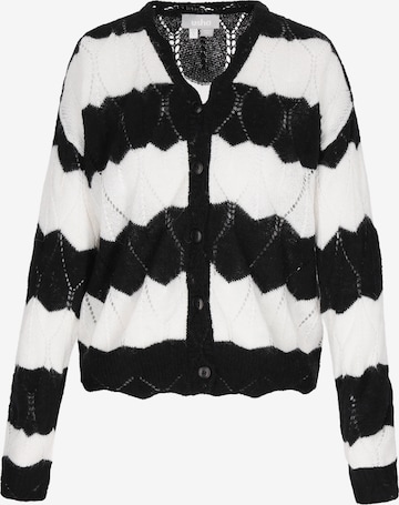 Usha Neuletakki värissä musta: etupuoli