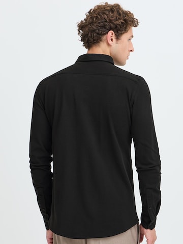 Casual Friday Slim fit Button Up Shirt 'CF Arthur' in Black