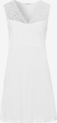 Chemise de nuit ' Moments ' Hanro en blanc : devant