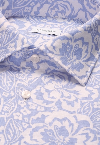 Coupe regular Chemise business SEIDENSTICKER en bleu